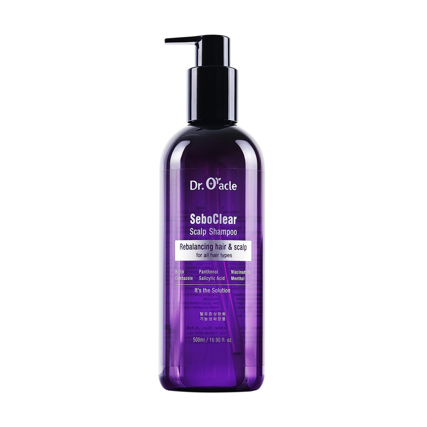 Шампунь Dr. Oracle SeboClear Scalp Shampoo для ретельного очищення шкіри голови, 500 мл