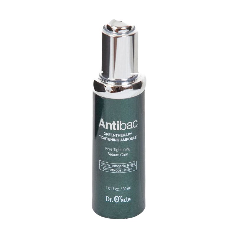 Заспокійлива сироватка для обличчя Dr. Oracle Antibac Green Therapy Tightening Ampoule для проблемної шкіри, 30 мл